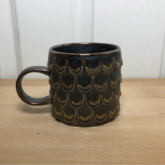 Starbucks 2015 Anniversary Pottery look Mermaid siren scale coffee Tea mug 10 Oz - Picture 4 of 13
